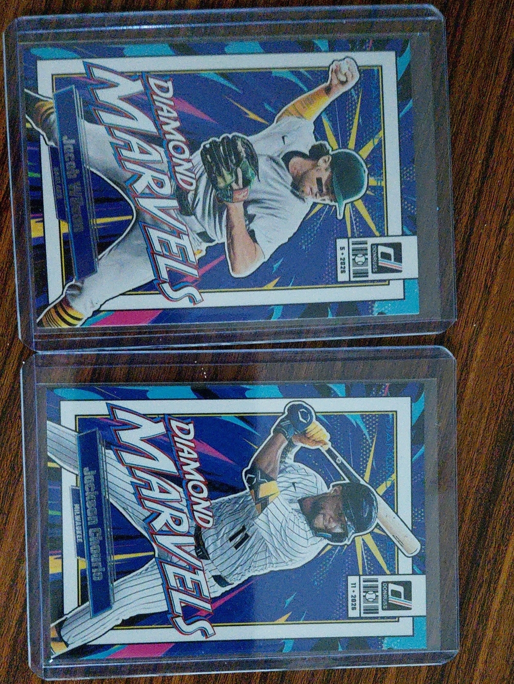 Diamond Marvels Baseball Card Set - Blue